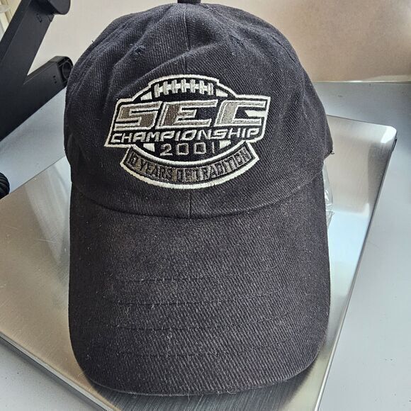 RARE 2001‎ SEC Championship Football Dr Pepper Promotional Strapback Hat Cap VTG - Picture 1 of 7